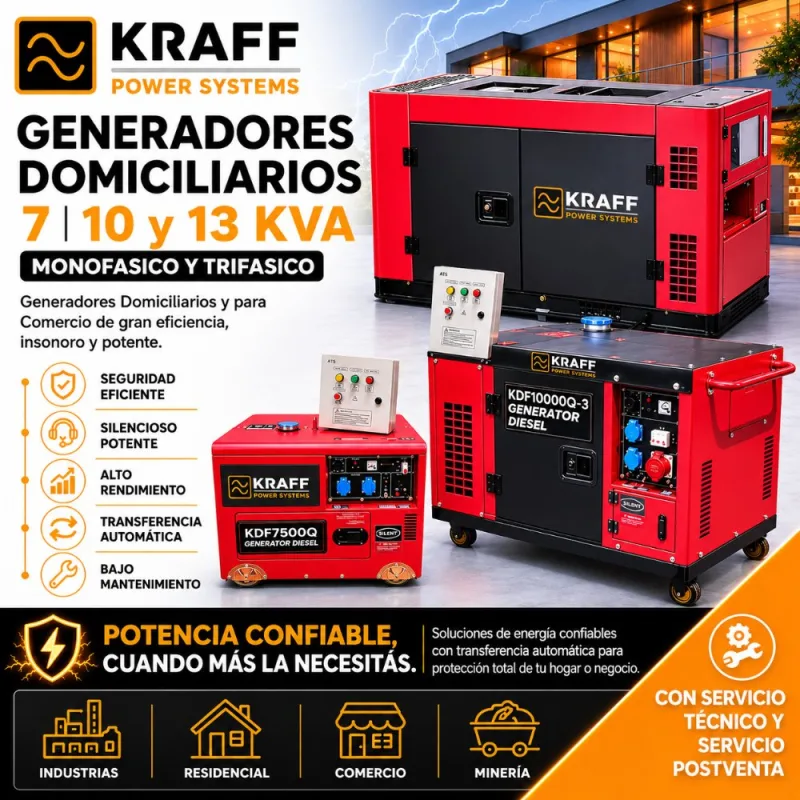 Generador Diésel Insonorizado 12 KVA