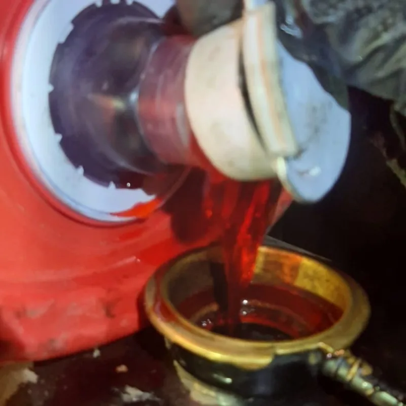 Servicio de Llenado Agua Refrigerante