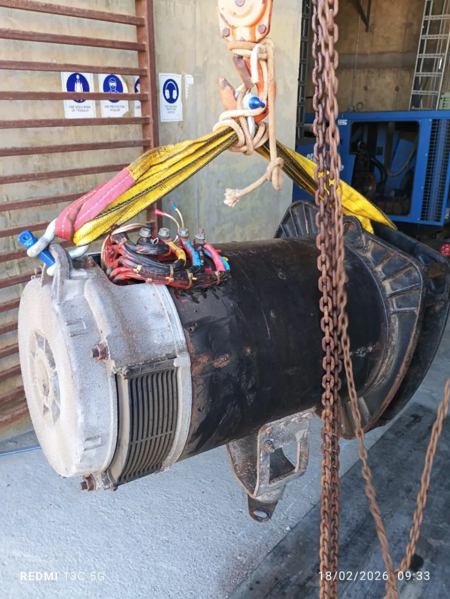 Reparación Alternador Hotel Hornitos Caja de Compensación Los Andes